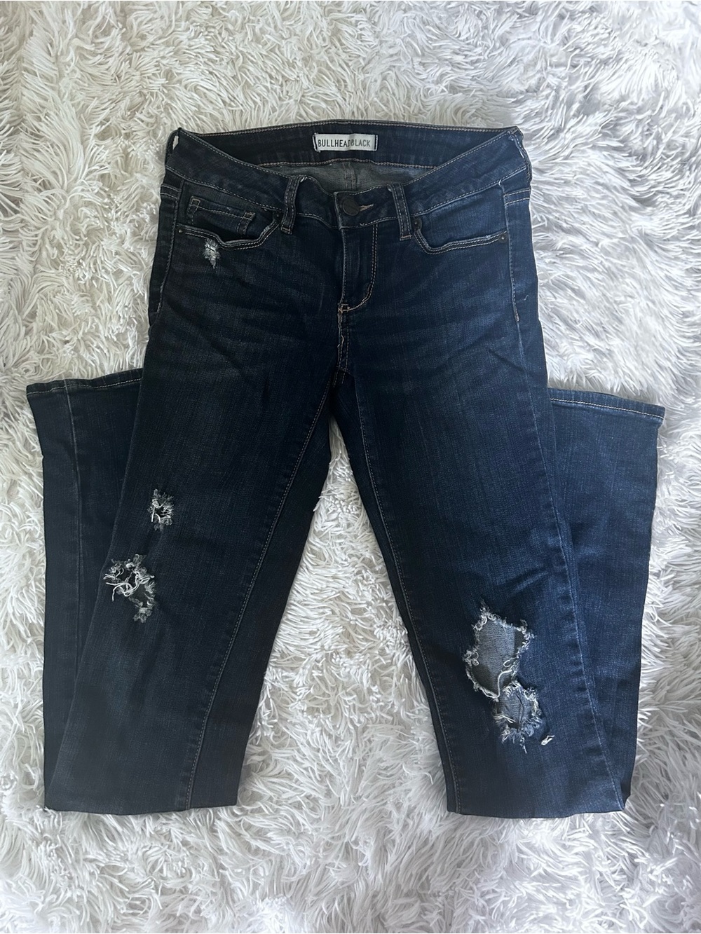 Bullhead Black Super Skinny Jeans